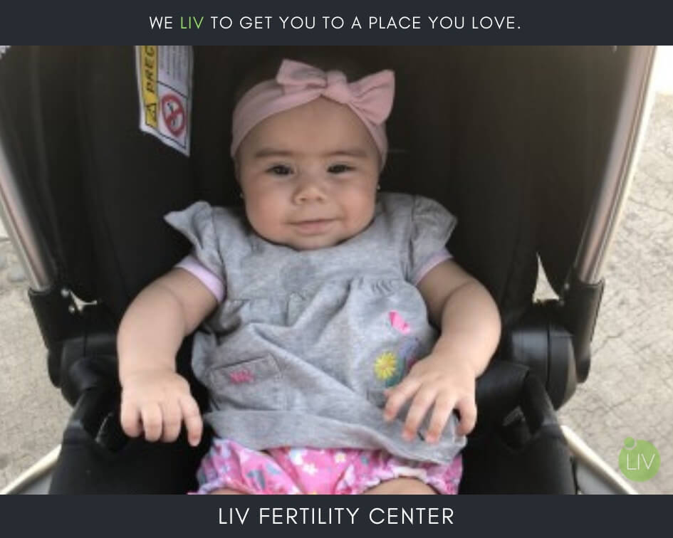 IVF in Mexico - LIV Fertility Center Patient Baby