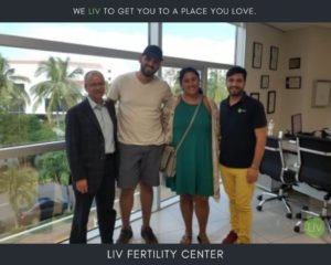 IVF in Mexico - LIV Fertility Center Patient with Doctor