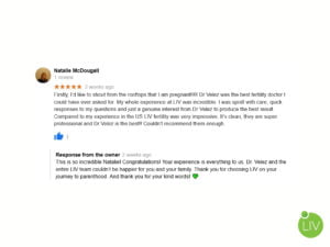 Natalie IVF Mexico review