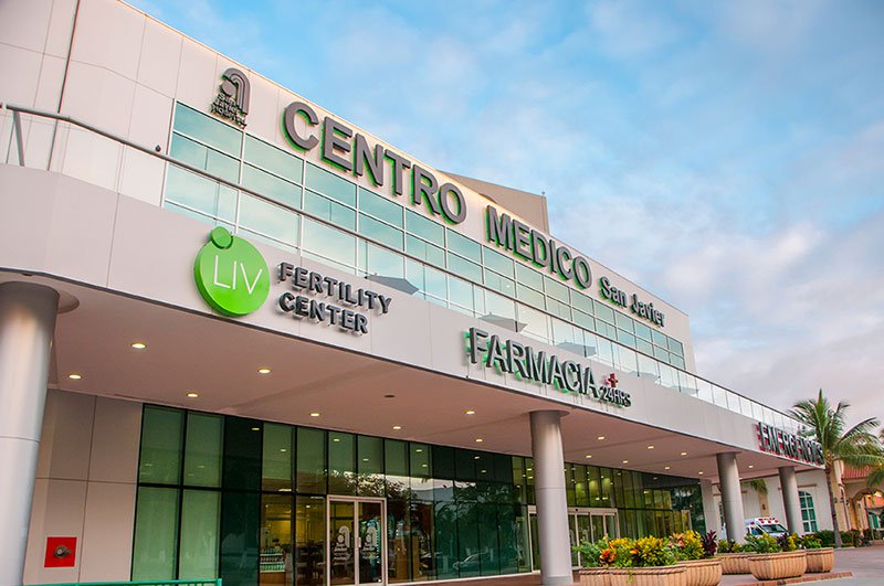 Vista exterior del centro de fertilidad LIV