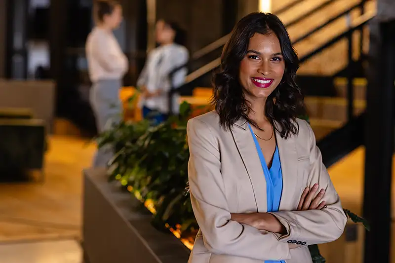 portrait-of-happy-middle-eastern-casual-businesswoman